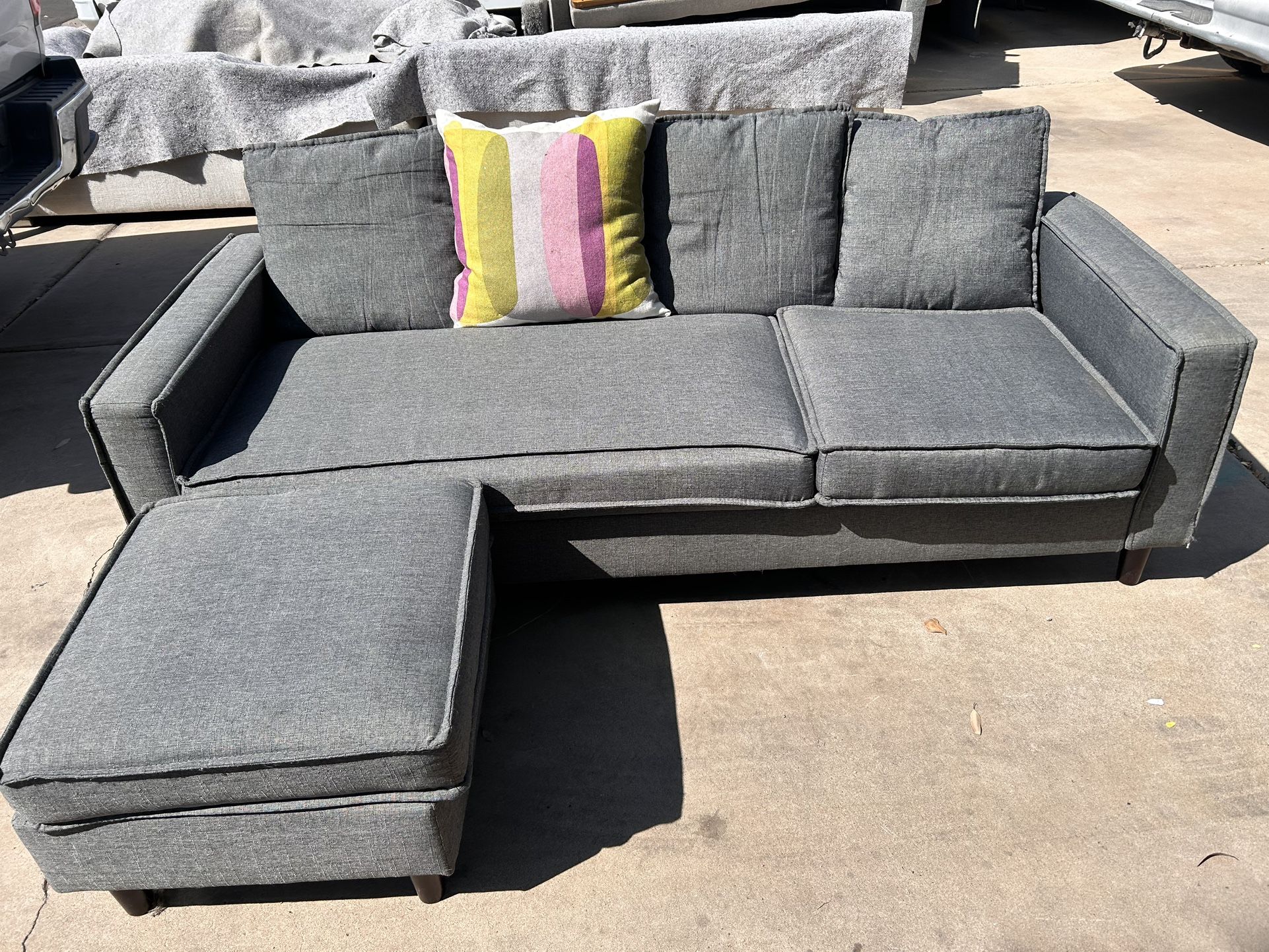 Couch. $150. For Small Space. Delivered Available Instantly