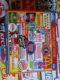 Favorite Fast Food - White Mountain puzzle