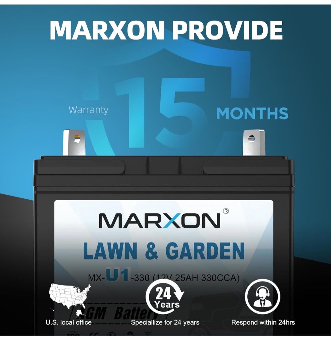 MARXON Lawn Mower Battery