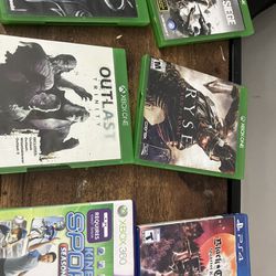 Xbox And Ps4 Games For Sale 10$ For Each