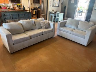 Sofa and love seat