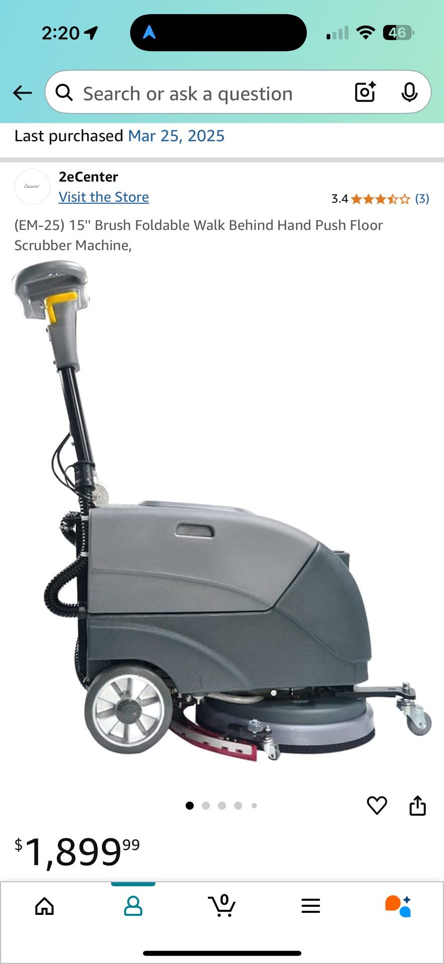 Floor Scrubber Machine