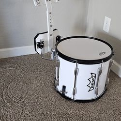Remo Competition Marching Snare and Harness