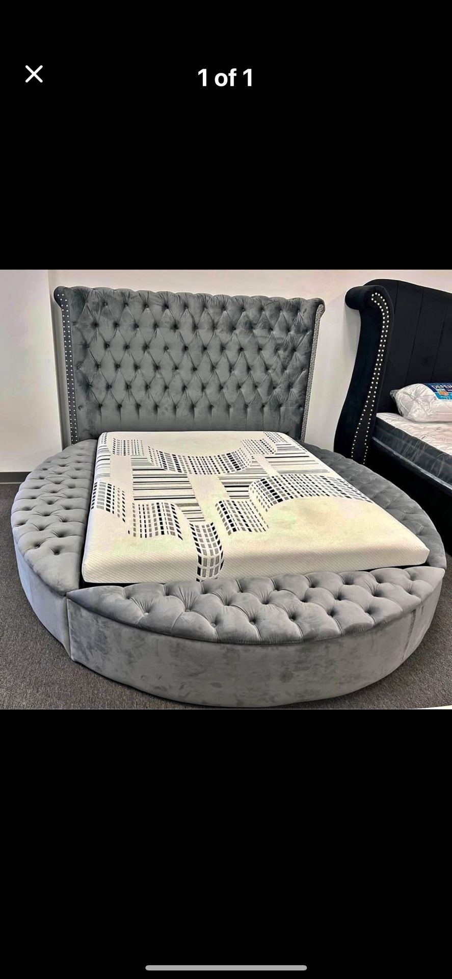 Tufted Bed Frames With Storage