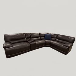 Leather Sofa Recliner.
