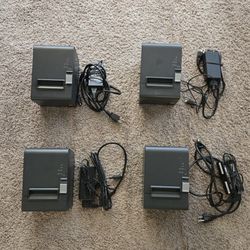 4 - Epson TM-T20II POS Receipt Printers