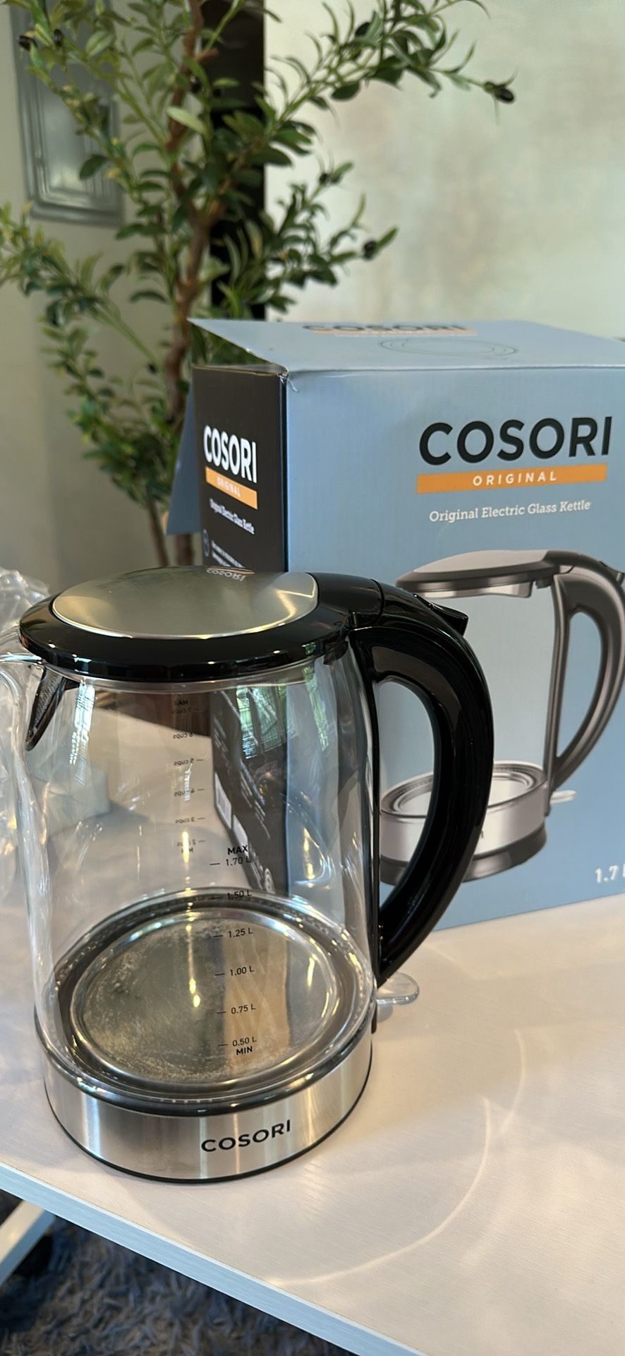 Cosori Electric Glass Kettle