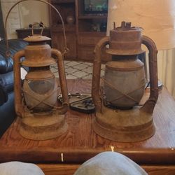 Dietz USA Made Oil Lamps