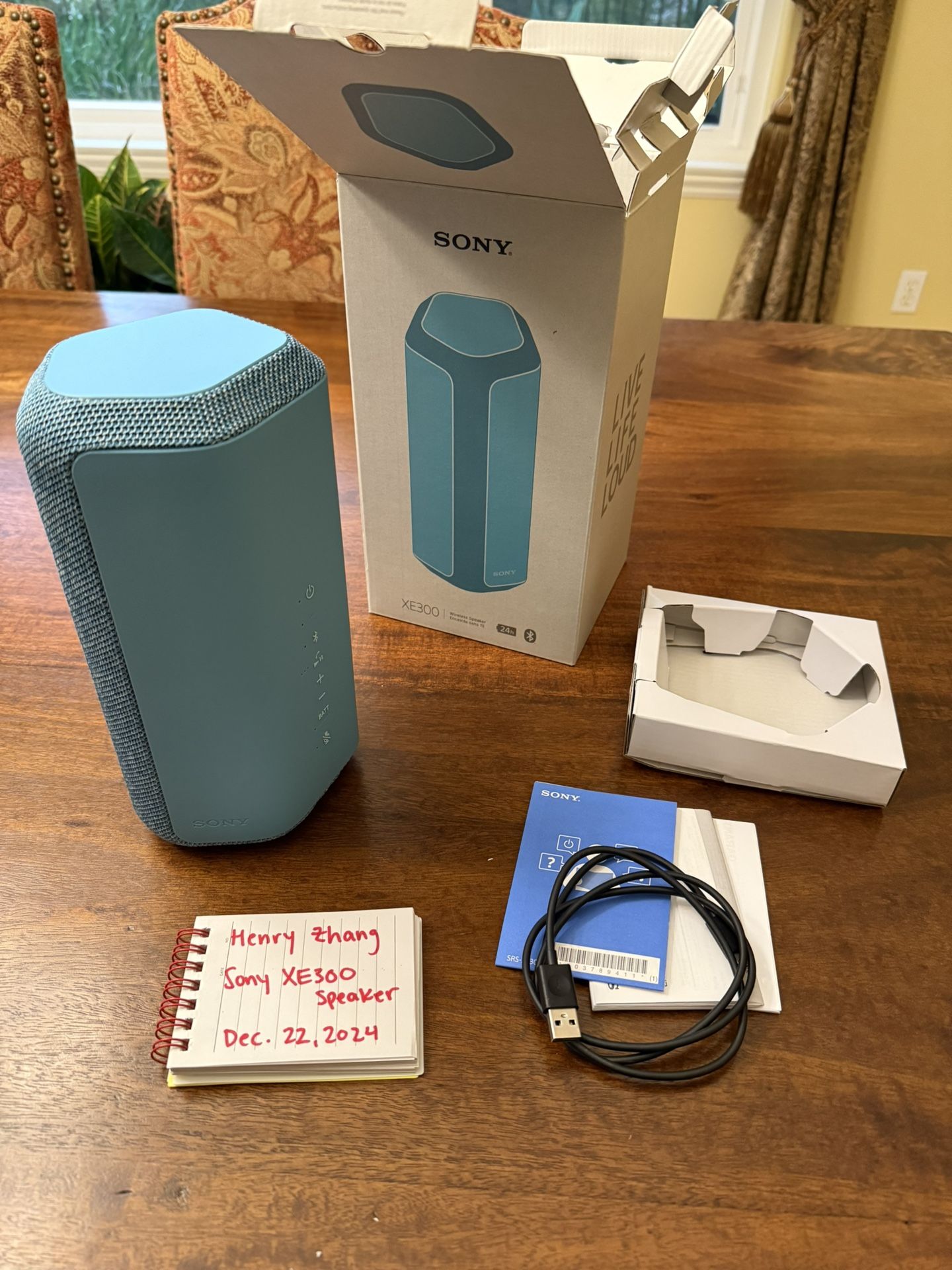 Sony XE300 Wireless Bluetooth Speaker