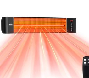 Wall Mounted Electric Heater – 800W Slim Wall Heater