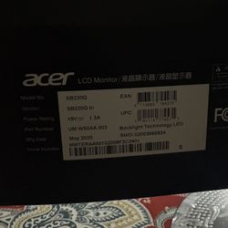 Acer LCD Monitor 