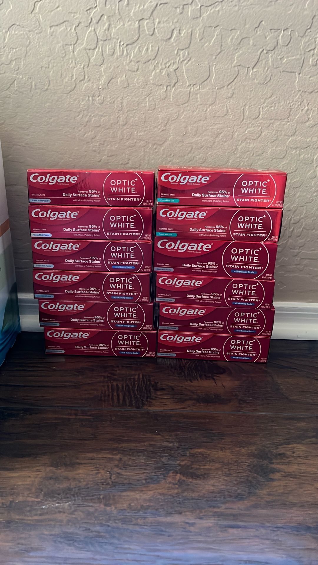 Colgate Optic White Toothpaste All $18