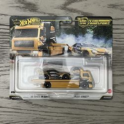 Hot Wheels Supra Transport $20