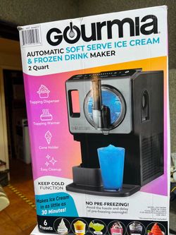 GOURMIA BRAND NEW ICE CREAM MACHINES