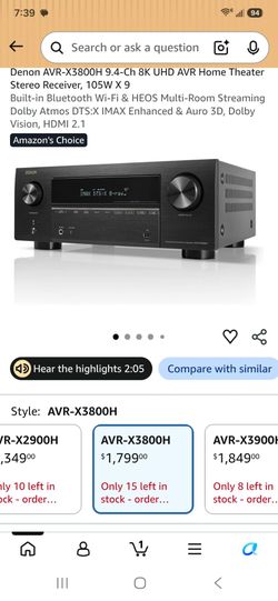 Denon  AVR-X3800H
