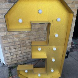 Light Up Number 3 