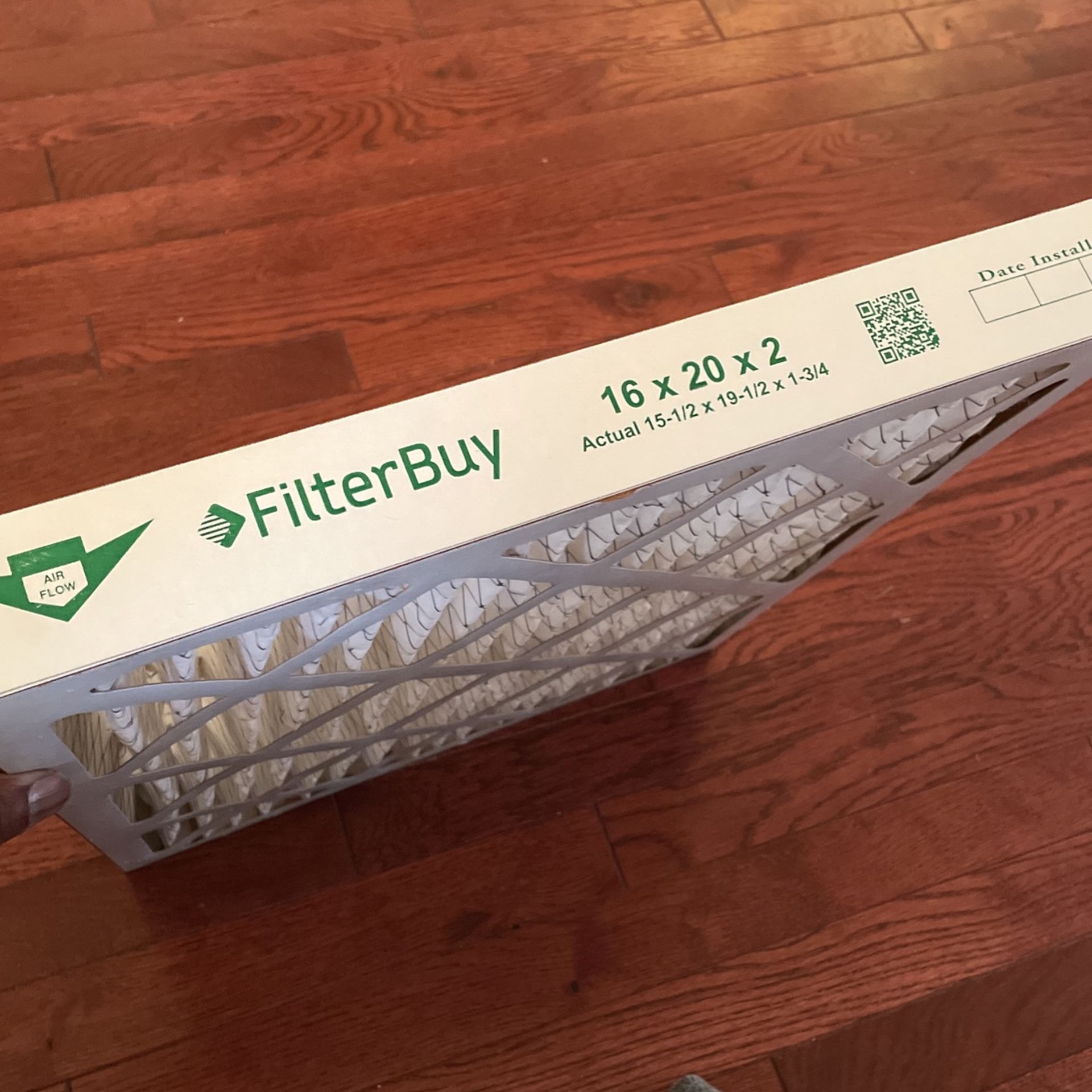 16 X 20 X 2 Filter For Central AC - HVAC (12 Pack)