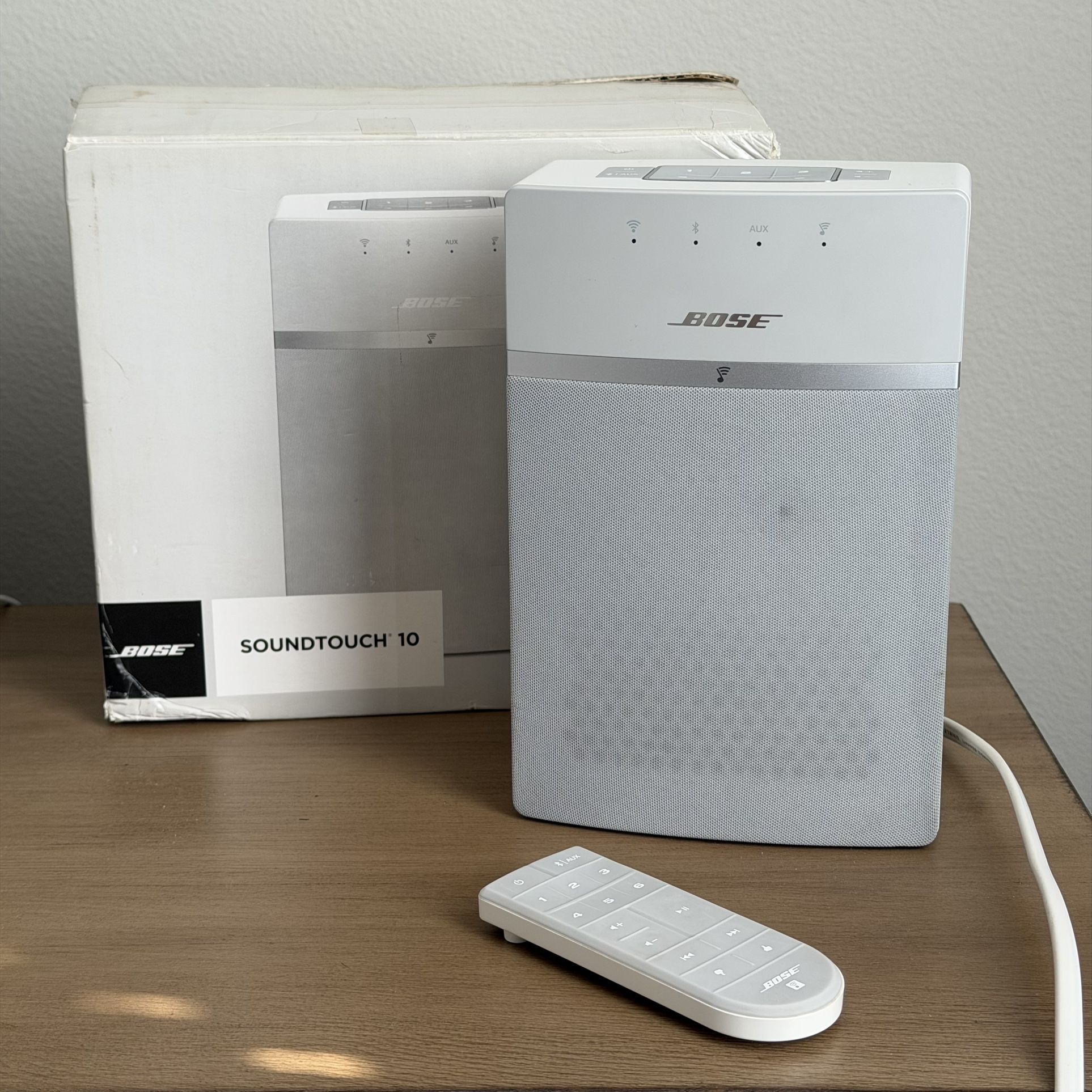 Bose SoundTouch 10 Wireless Speaker, White