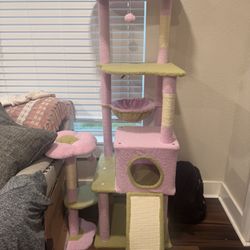 Floral Cat Tree 