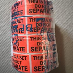 200 ‘This Is A Set’ Labels 