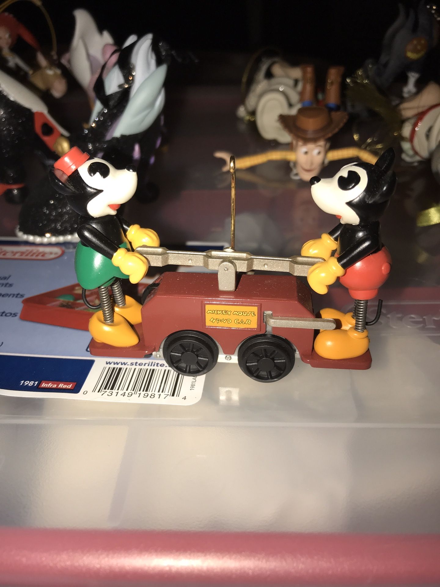 Mickey and Minnie ornament