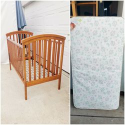 Baby Crib With Mattress Included 