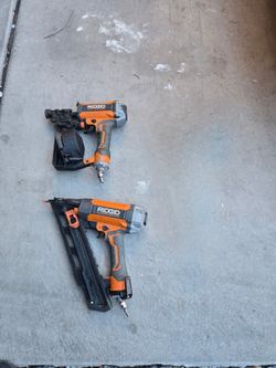 Ridgid nailers 130. Both