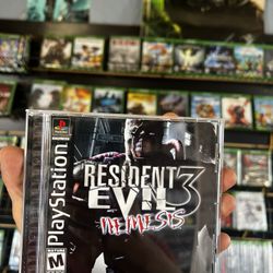 Resident Evil 3 Nemesis : (PS1) Authentic Tested And Working 
