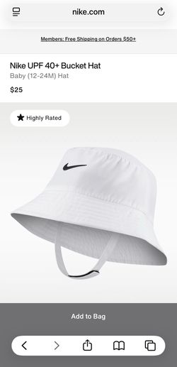 NEW -NIKE UPF40+ Bucket hat