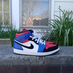 Jordan 1 Mid Top 3 Size 14 