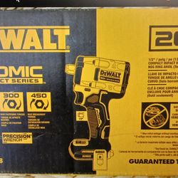 DeWalt 20V ATOMIC Compact Impact Wrench - New