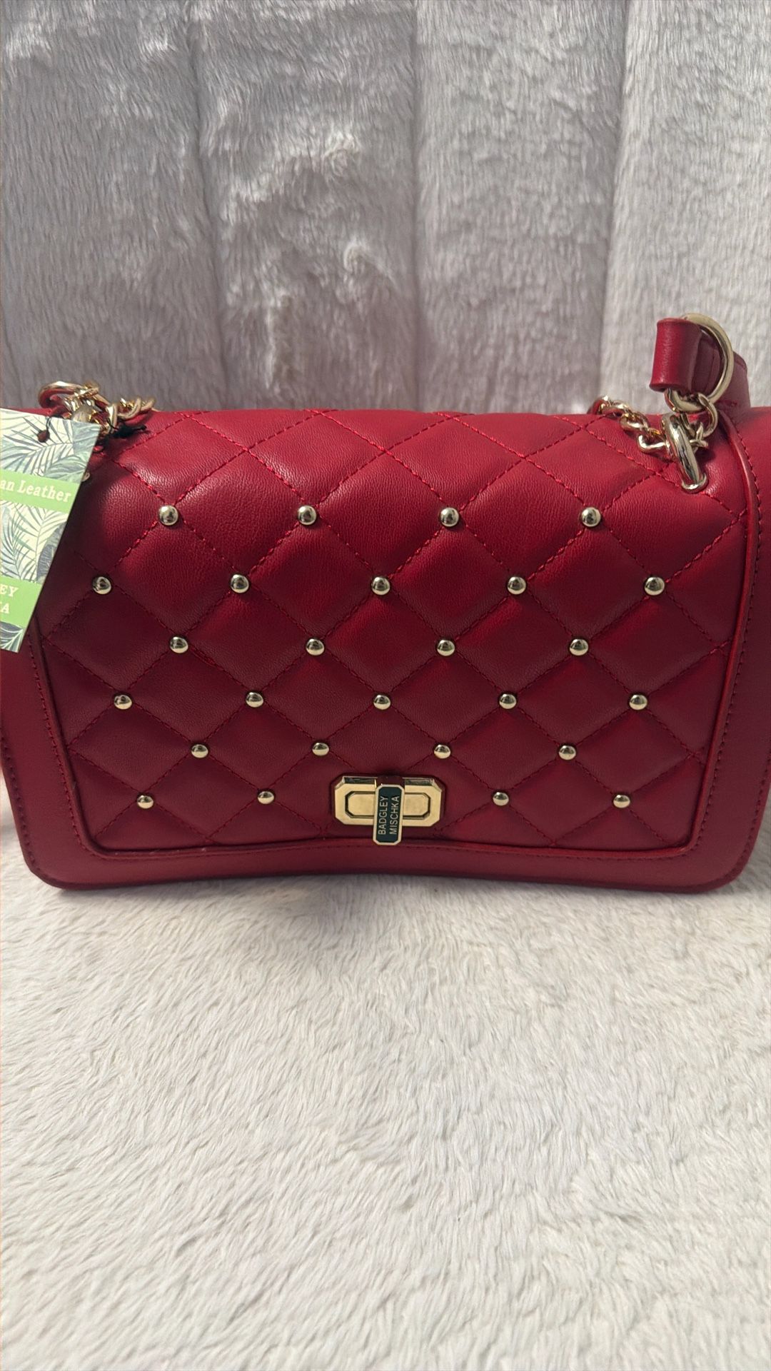 Badgley Mischka Red Purse / Crossbody