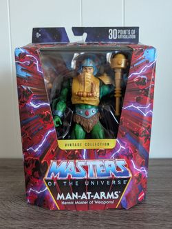MOTU Masterverse Man-At-Arms Figure – New Sealed