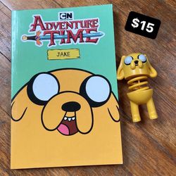 Adventure Time Book & Figure 