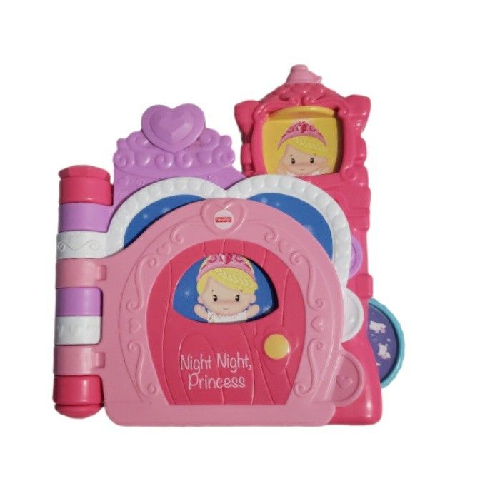 Fisher -Price talking "Night Night Princess" talking musical interactive book