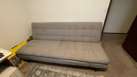 Modern Convertible Futon Sofa Bed – $100