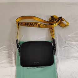 Off-White Nylon Crossbody Bag