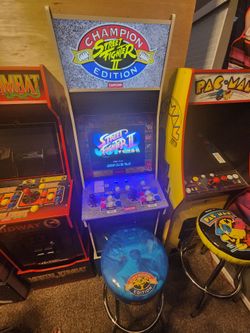 Big Blue Streetfighter Champion Edition Arcade 1up
