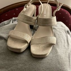 Gold High Heels 