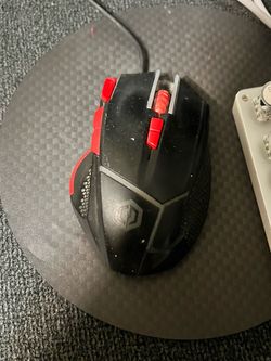 Gaming computer mouse and pad