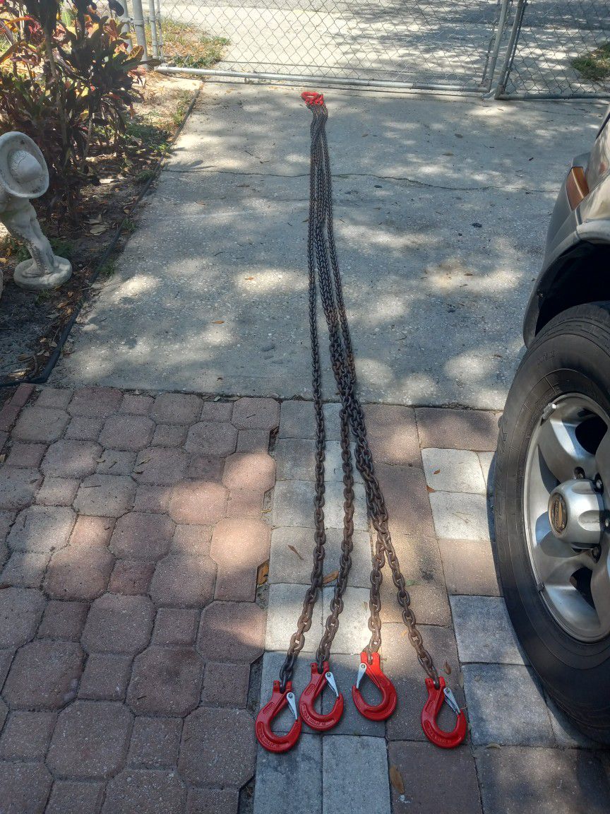 Towing Chains 12 1/2 Ft. Long
