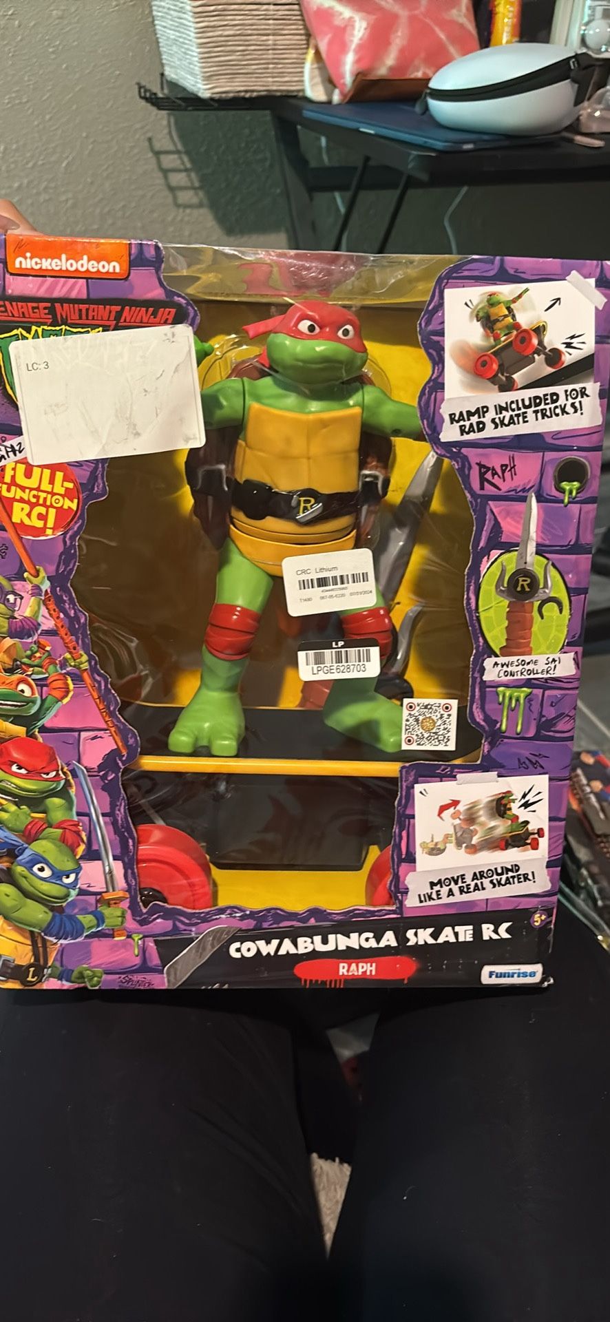 Raph Cowabunga Skate Rc