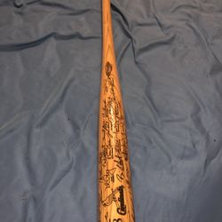 Signed Baseball Bat