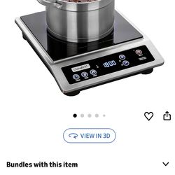 Brand new induction stainless steel  cooktop