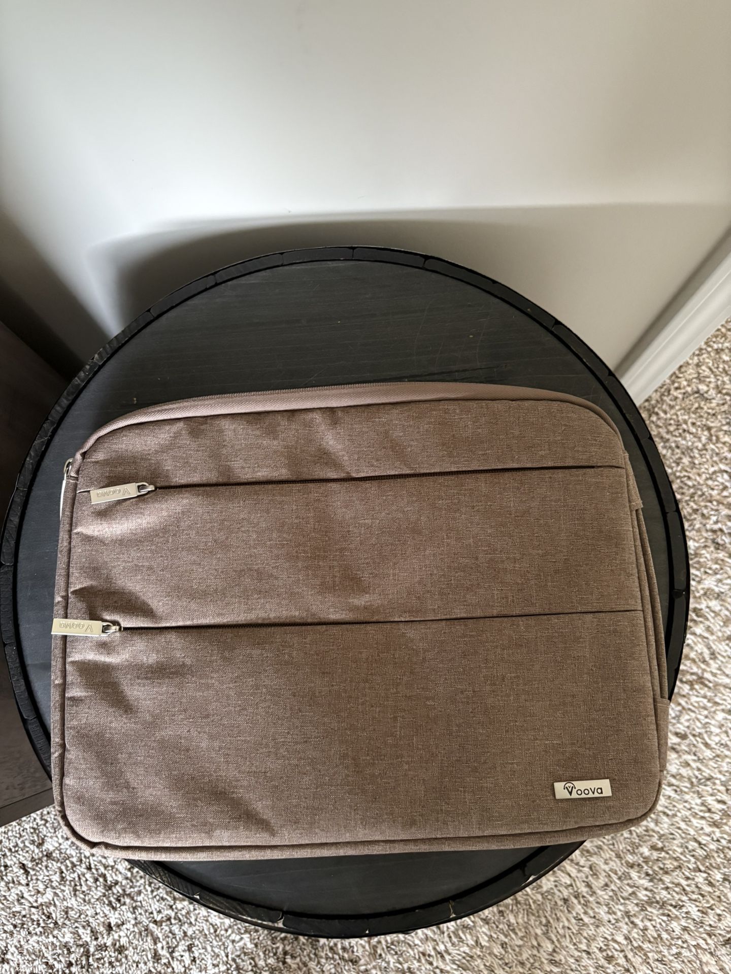 Voova 16 Inch Laptop Sleeve Case Beige