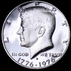 Anniverasary 1976 S Half Dollar 