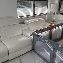 Leather Sectional