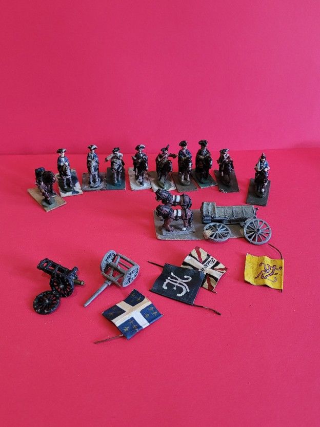 15mm Painted War of the Spanish Succession in Europe 10 Soldiers 12 Horses + Add