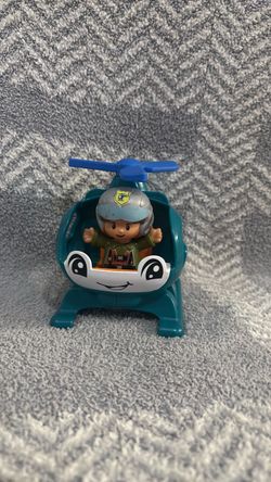 Fisher Price Little People Helicopter & Figure