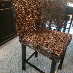 6 Dining Chairs- Pub Height-PRICE FIRM.